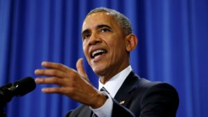 Après 8 ans de service, Obama achève sa présidence le 20 janvier prochain (© Reuters/Kevin Lamarque)