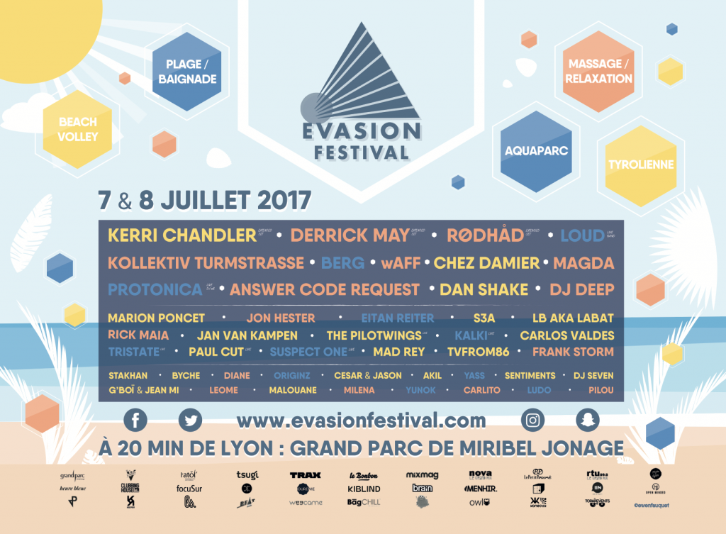 Programmation Evasion Festival 2017